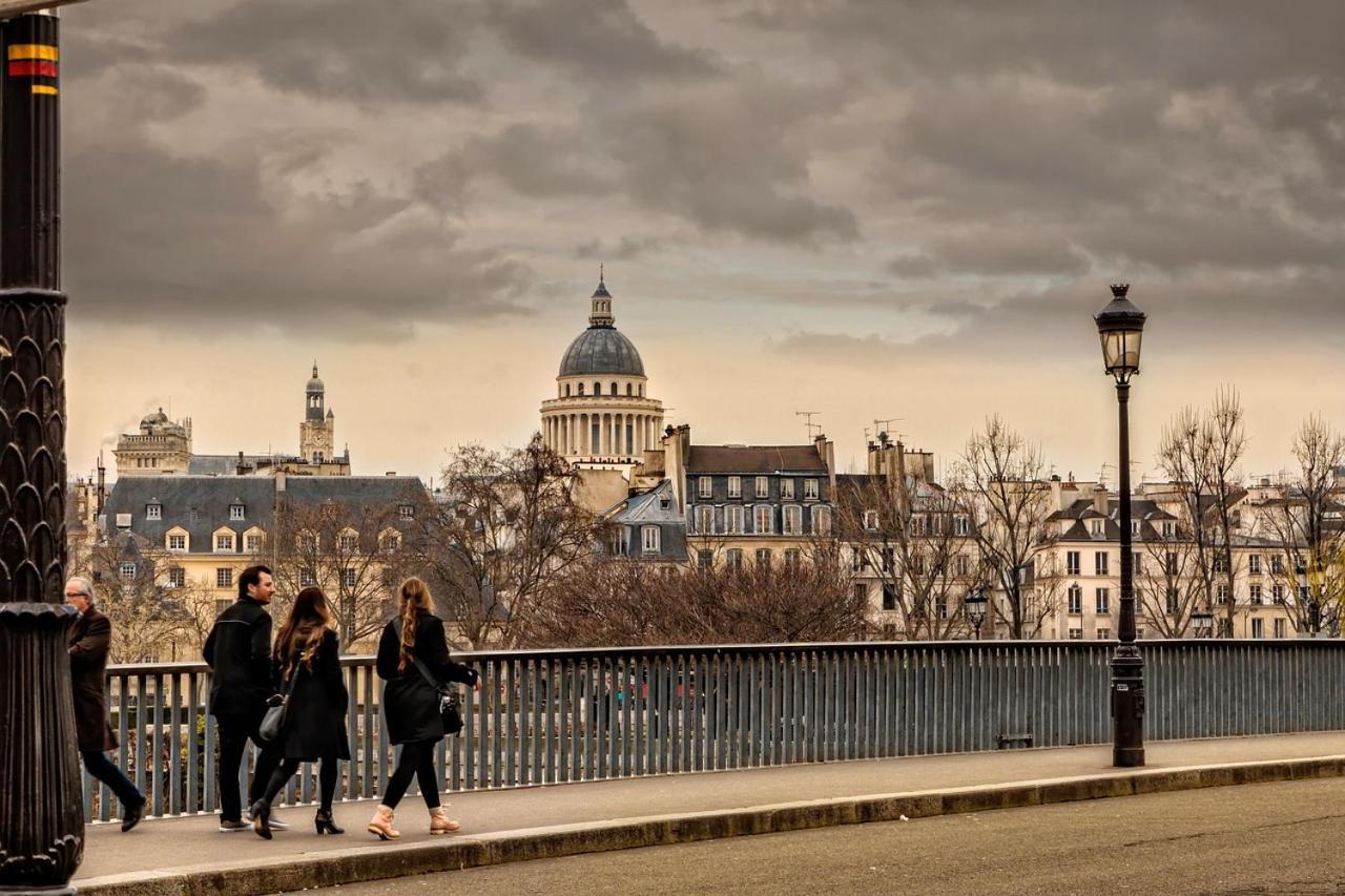 Charming 1Br Apartment With Terrace Le Marais Paris Center Exteriér fotografie